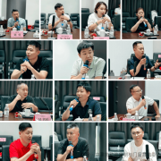 中国财富陶瓷城总司理李进正在致辞中表